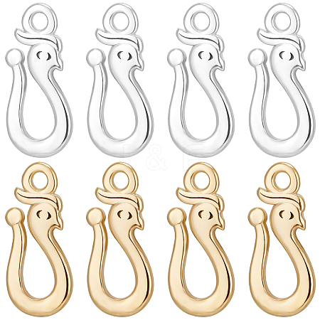 Beebeecraft 20Pcs 2 Colors Brass Pendants KK-BBC0011-11-1