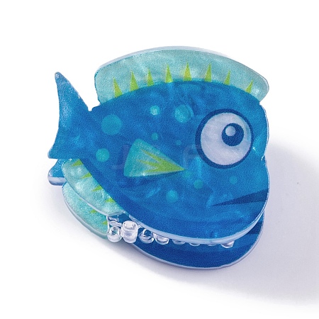 Cute Mini Tropical Fish Acrylic Claw Hair Clips PHAR-A012-04A-1