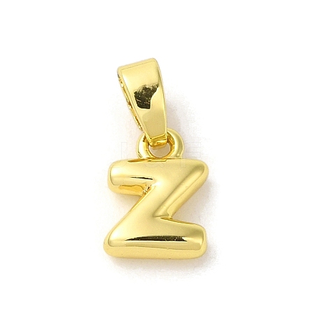 Rack Plating Brass Charms KK-C053-04G-Z-1