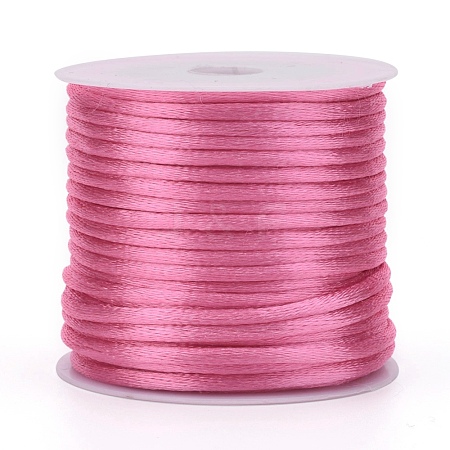 Nylon Satin Rattail Cords NWIR-L006-2mm-06-1
