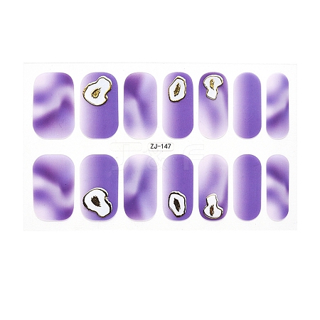 Full Wraps Nail Polish Stickers MRMJ-T078-ZJ147-1