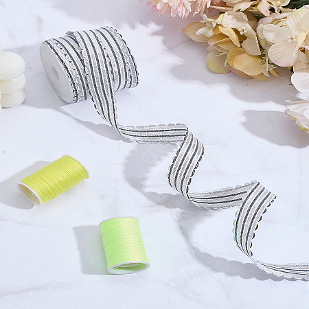 10 Yards Single Face Satin Ribbon SRIB-LP0001-21-1