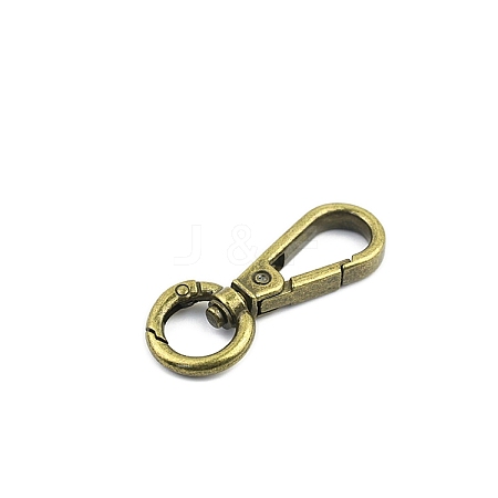 Zinc Alloy Swivel Clasps PW-WGC9F42-07-1