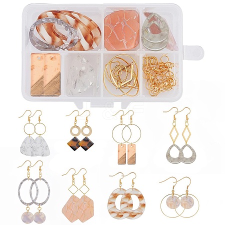 SUNNYCLUE DIY Earring Making Kits DIY-SC0013-09-1