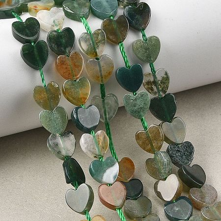 Natural Indian Agate Beads Strands G-M403-A57-02-1