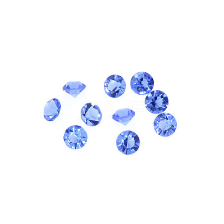 Glass Rhinestone Cabochons GLAA-TAC0005-4mm-03-1