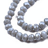 Electroplate Glass Beads Strands LS-EGLA-A044-P8mm-A10-3