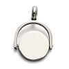 304 Stainless Steel Rotatable Pendants STAS-H438-08P-1