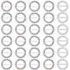 60Pcs Alloy Rhinestone Slider Buckles FIND-CY0001-93-7