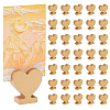 4 Sets Wood Name Card Clip AJEW-FH0009-24B-1