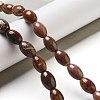 Natural Red Rainbow Jasper Beads Strands G-B106-B23-01-2