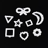 ABS Plastic Imitation Pearl Beads OACR-T030-17M-2