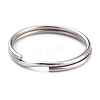 Non-Tarnish 304 Stainless Steel Split Key Rings LS-STAS-H153-02P-3