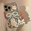 Cute Cartoon Cat TPU Plastic Mobile Phone Cover PW-WGF333E-08-2