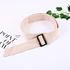 Tie a Knot Cloth Waist Belts with Buckle AJEW-WH20003-08B-3