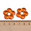 Transparent Glass Beads GLAA-F129-01L-3