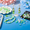 Transparent & Opaque Acrylic Bead OACR-TAC0002-08D-8