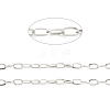 Tarnish Resistant 304 Stainless Steel Cable Chain STAS-B020-06P-2