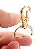 Zinc Alloy Swivel Lobster Claw Clasps PALLOY-YW0001-02G-5