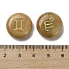 12 Constellation Natural Topaz Jade Cabochons Set G-Q190-03G-3