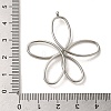 Non-Tarnish 304 Stainless Steel Pendants STAS-C085-02P-4