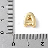 Brass Micro Pave Clear Cubic Zirconia Initial Multi-strand Links KK-S520-01G-01-3