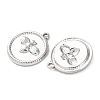 304 Stainless Steel Pendants STAS-P432-01C-P-2