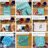 Self-Adhesive Silk Screen Printing Stencil DIY-WH0173-001-3