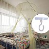 Gorgecraft 6Pcs 2 Colors Rotatable Self Adhesive Plastic Hook Hangers AJEW-GF0007-27-5