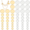 120Pcs 6 Styles 304 Stainless Steel Charms STAS-WR0001-25-1