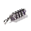 Natural Amethyst Big Pointed Pendants G-I322-05P-03-3