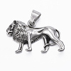 316 Surgical Stainless Steel Pendants STAS-H387-08AS-1