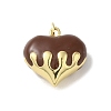 Rack Plating Brass Enamel Pendants KK-S366-05G-02-1