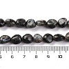 Natural Larvikite Beads Strands G-G146-A13-01-5