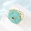 Natural Amazonite Cuff Rings GG-CBA5FCC-02G-06-3
