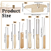 Stainless Steel Clay Cutting & Sculpting Tool Sets AJEW-FG0004-99-2