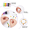 DIY Halloween Bracelet Making Kit for Children DIY-NB0006-93-4