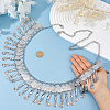 Bohemian Alloy Coin Tassel Waist Chains AJEW-WH0596-933P-3