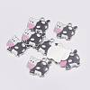 Alloy Enamel Charms EA0541Y-4