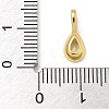 Brass Micro Pave Cubic Zirconia Pendants KK-U050-04G-01-4