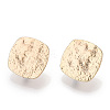 Brass Stud Earring Finding KK-L208-21G-1-1