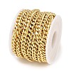 Brass Cuban Link Chains KK-CBAC547-19G-3