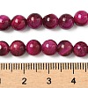 Grade B Natural Tiger Eye Beads Strands G-F591-18-8mm-05-01-6