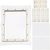 Basswood Assembled Paper Making Frame DIY-WH0001-73B-1