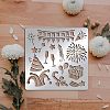 Stainless Steel Cutting Dies Stencils DIY-WH0279-010-7