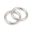 Brass Closed Jump Rings KK-D257-01P-04-2