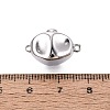 Brass Box Clasps KK-Q074-11P-4