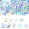 Mixed Styles Acrylic Bead Caps OACR-FS0002-51A-1