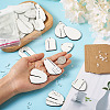 Biyun DIY Sublimation Dangle Earring Making Finding Kits DIY-BY0001-36-19