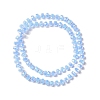 Glass Imitation Jade Beads Strands GLAA-G097-01A-2